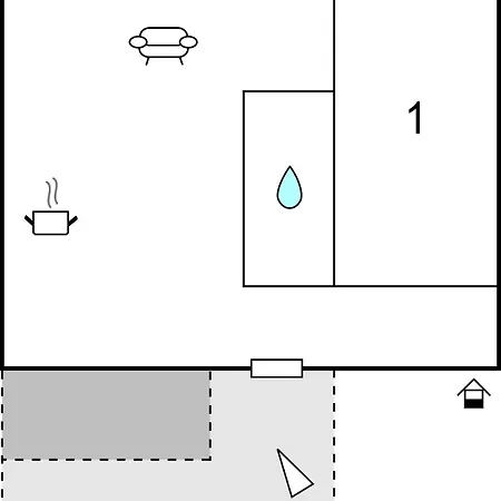 In With Kitchen Apartment *