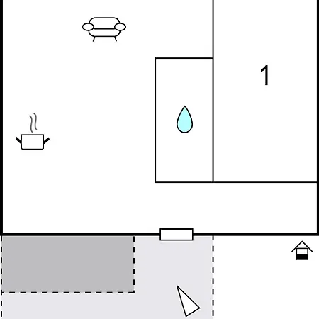 Apartamento In With Kitchen