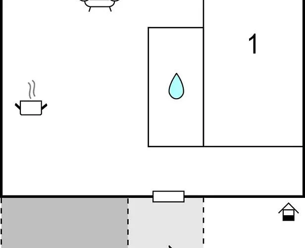 Apartman In With Kitchen